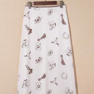 Women western satin a-line shirt - new w/o tags